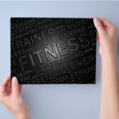 Personal Trainer & Fitness Center Flyer (Hand)