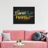 Personal Trainer/Fitness Center Leinwand (Insitu (Wohnzimmer))