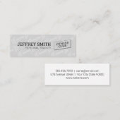 Personal Trainer | Fitness Club Mini Visitenkarte (Vorne/Hinten)