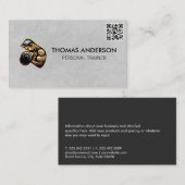 Personal Trainer | Fitness Coach | Gym Visitenkarte (Vorne/Hinten)