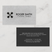 Personal Trainer | FITNESS | Querdubbells Visitenkarte (Vorne/Hinten)