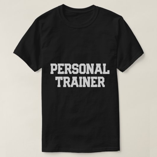 PERSONAL TRAINER Fitness Trainer Gym Gi T-Shirt (Design vorne)