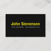 Personal Trainer Fitness Visitenkarte (Rückseite)