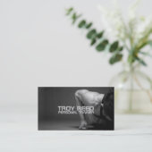 Personal Trainer, Fitness Visitenkarte (Stehend Vorderseite)