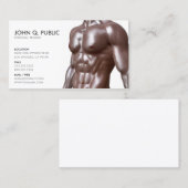 Personal Trainer Fitness Visitenkarte (Vorne/Hinten)