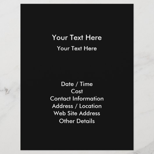 Personal Trainer Flyer (Hinten)