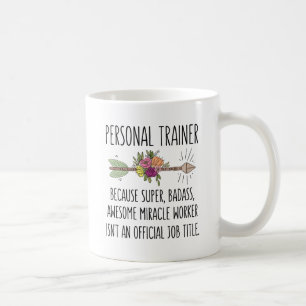 Personal Trainer Funny Gift Idee Kaffeetasse
