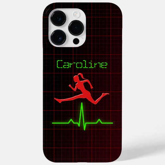 Personal Trainer für coole Fitness Case-Mate iPhone Hülle (Rückseite)