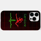 Personal Trainer für coole Fitness Case-Mate iPhone Hülle (Rückseite (Horizontal))