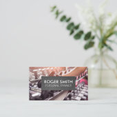 Personal Trainer | Gewicht Visitenkarte (Stehend Vorderseite)