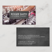 Personal Trainer | Gewicht Visitenkarte (Vorne/Hinten)