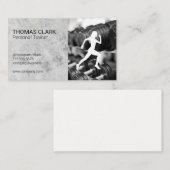 Personal Trainer | Gewichte | Zweitplatzierter Visitenkarte (Vorne/Hinten)