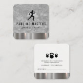 Personal Trainer Grunge Metal Trim Termin (Vorne/Hinten)