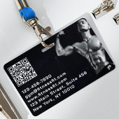 Personal Trainer Gym Fitness Personalisiert (2 SEI Ausweis