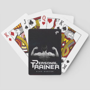 Personal Trainer Gym Fitness Personalisiert (2 SEI Spielkarten