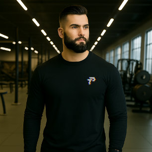 Personal Trainer Gym Fitness Personalisiert (2 SEI Tri-Blend Shirt
