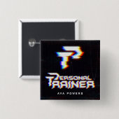 Personal Trainer Gym Fitness Personalisiert Button (Vorne & Hinten)