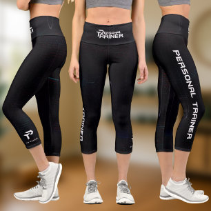 Personal Trainer Gym Fitness Personalisiert Capri Leggings