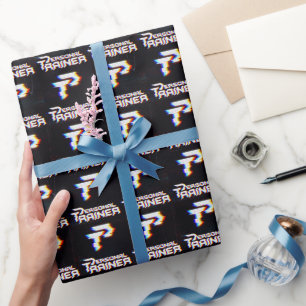 Personal Trainer Gym Fitness Personalisiert Geschenkpapier