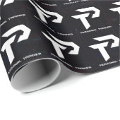 Personal Trainer Gym Fitness Personalisiert Geschenkpapier (Rolleneckpunkt)