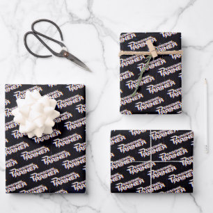 Personal Trainer Gym Fitness Personalisiert Geschenkpapier Set