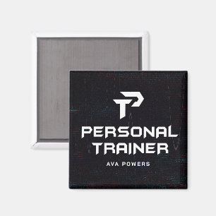 Personal Trainer Gym Fitness Personalisiert Magnet