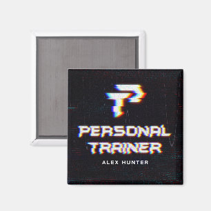 Personal Trainer Gym Fitness Personalisiert Magnet