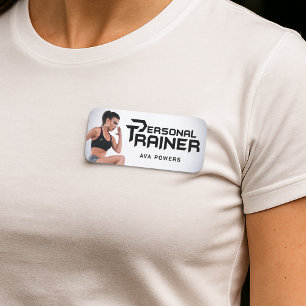 Personal Trainer Gym Fitness Personalisiert Namensschild