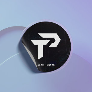 Personal Trainer Gym Fitness Personalisiert Runder Aufkleber