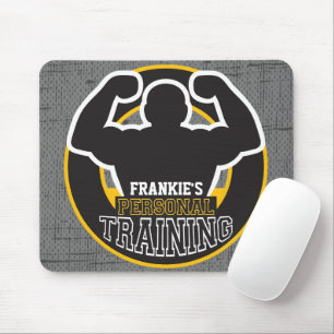 Personal Trainer GYM Power Training Fitness kunden Mousepad