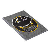 Personal Trainer GYM Power Training Fitness kunden Notizblock (Rechte Seite)