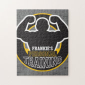 Personal Trainer GYM Power Training Fitness kunden Puzzle (Vertikal)