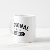 Personal Trainer Kaffeetasse (Vorderseite Links)