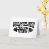 Personal Trainer Karte (Gelbe Blume)