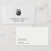 Personal Trainer | Kettle Bell Visitenkarte (Vorne/Hinten)