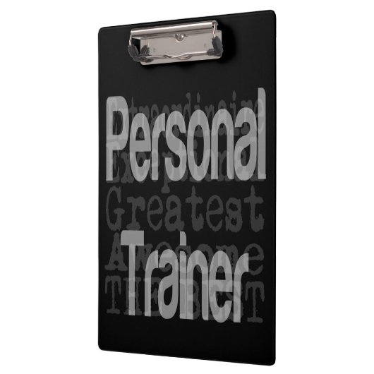 Personal Trainer Klemmbrett (Links)