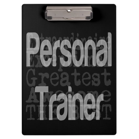 Personal Trainer Klemmbrett (Vorderseite)