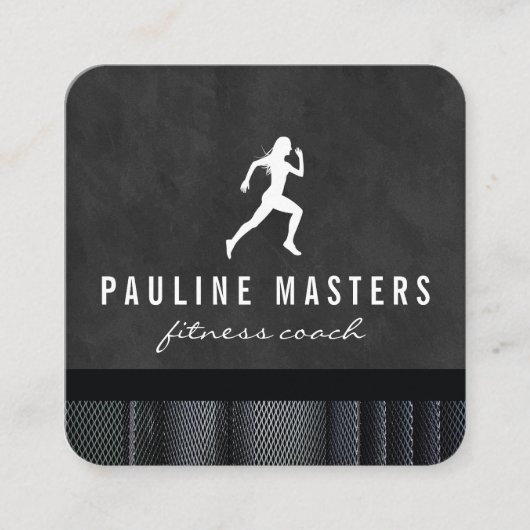 Personal Trainer Metal Trim Termin (Vorderseite)