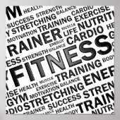 Personal Trainer oder Fitness Center Poster (Vorne)