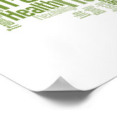 Personal Trainer oder Fitness Center Poster (Ecke)