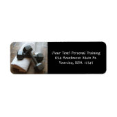 Personal Trainer oder Fitness Dumbells Handtuch &  (Vorne)