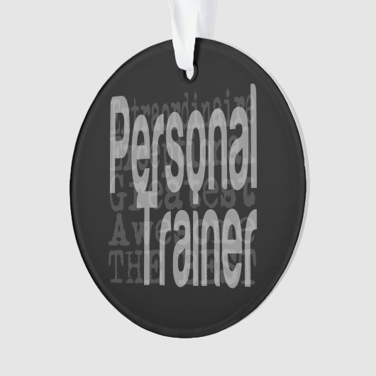 Personal Trainer Ornament (Vorderseite)