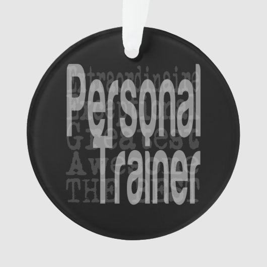 Personal Trainer Ornament (Vorderseite)
