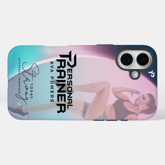Personal Trainer Personalisiert Case-Mate iPhone Hülle (Rückseite (Horizontal))