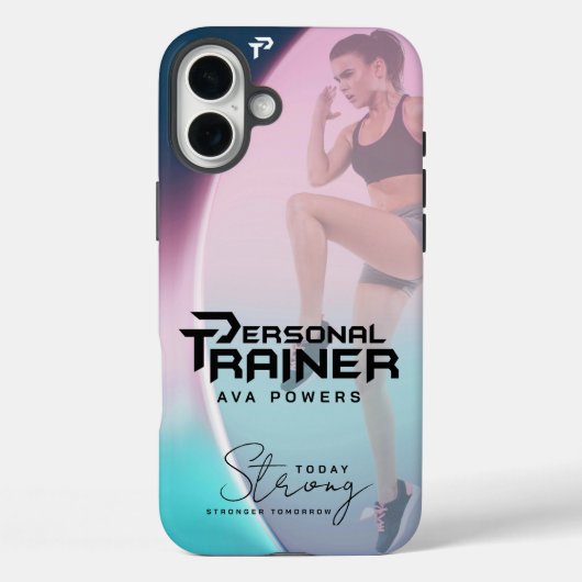 Personal Trainer Personalisiert Case-Mate iPhone Hülle (Rückseite)
