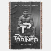 Personal Trainer Personalisiert Decke (Vorderseite Vertikal)