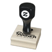 Personal Trainer Personalisiert Gummistempel (Stempel)