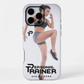 Personal Trainer Personalisiert iPhone Hülle (Rückseite)