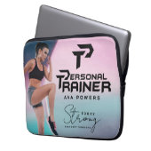 Personal Trainer Personalisiert Laptopschutzhülle (Vorderseite Links)