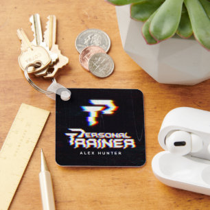 Personal Trainer Personalisiert Schlüsselanhänger